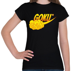 PRINTFASHION GOKU Sport - Női póló - Fekete