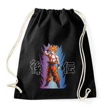 PRINTFASHION Goku - Sportzsák, Tornazsák - Fekete tornazsák