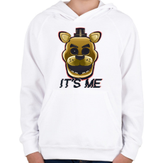 PRINTFASHION GOLDEN FREDDY - Gyerek kapucnis pulóver - Fehér