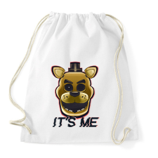 PRINTFASHION GOLDEN FREDDY - Sportzsák, Tornazsák - Fehér tornazsák