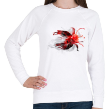 PRINTFASHION Goldfish - Női pulóver - Fehér női pulóver, kardigán