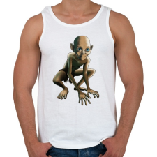 PRINTFASHION Gollum - Férfi atléta - Fehér atléta, trikó