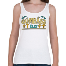 PRINTFASHION Gombász élet - Női atléta - Fehér