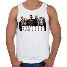 PRINTFASHION Gomorra - Férfi atléta - Fehér atléta, trikó