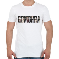 PRINTFASHION Gomorra - Férfi póló - Fehér