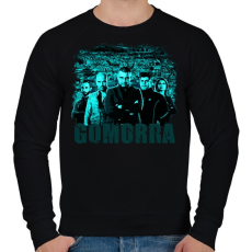 PRINTFASHION gomorra - Férfi pulóver - Fekete