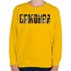 PRINTFASHION Gomorra - Gyerek pulóver - Sárga