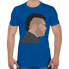 PRINTFASHION Gomorra karakter - Férfi póló - Királykék