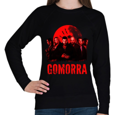 PRINTFASHION gomorra-red - Női pulóver - Fekete