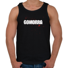 PRINTFASHION Gomorra series - Férfi atléta - Fekete atléta, trikó
