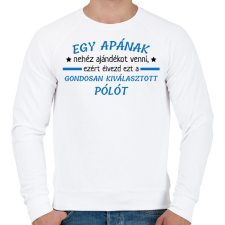 PRINTFASHION Gondosan kiválasztott póló - Férfi pulóver - Fehér férfi póló