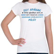 PRINTFASHION Gondosan kiválasztott póló - Női póló - Fehér női póló