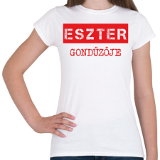 PRINTFASHION Gondűző - névvel (bögre) - Női póló - Fehér női póló