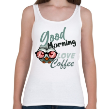 PRINTFASHION good morning owl - Női atléta - Fehér női trikó
