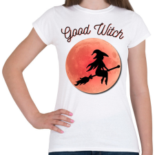 PRINTFASHION Good Witch - Női póló - Fehér női póló