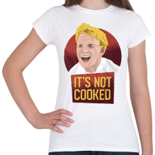 PRINTFASHION Gordon Ramsay - Női póló - Fehér női póló