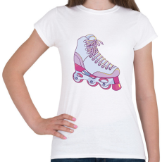 PRINTFASHION Görkorcsolya - Női póló - Fehér