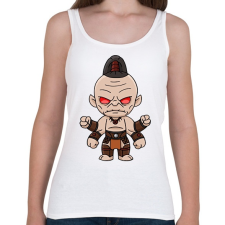 PRINTFASHION Goro - Női atléta - Fehér női trikó