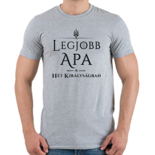 PRINTFASHION got-legjobb-apa-black - Férfi póló - Sport szürke férfi póló