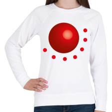 PRINTFASHION GR002 - Női pulóver - Fehér női pulóver, kardigán