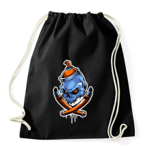 PRINTFASHION Graffiti csontok - Sportzsák, Tornazsák - Fekete tornazsák