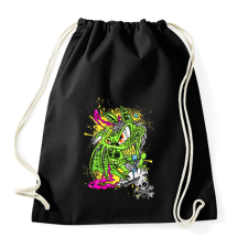 PRINTFASHION Graffiti - Sportzsák, Tornazsák - Fekete tornazsák