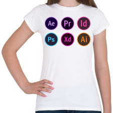 PRINTFASHION Grafikusoknak - Női póló - Fehér női póló