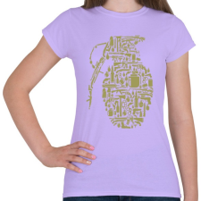 PRINTFASHION Gránát - Női póló - Viola női póló