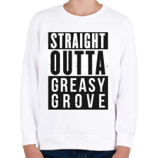 PRINTFASHION Greasy Grove - Gyerek pulóver - Fehér gyerek pulóver, kardigán