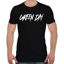PRINTFASHION GREEN DAY - Férfi póló - Fekete férfi póló