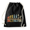 PRINTFASHION Grill evolution - Sportzsák, Tornazsák - Fekete
