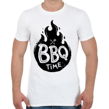 PRINTFASHION Grill - Férfi póló - Fehér férfi póló