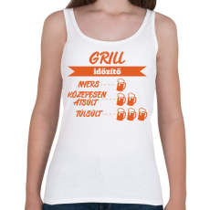 PRINTFASHION Grill időzítő - Női atléta - Fehér
