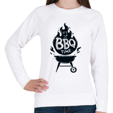 PRINTFASHION grillezés  - Női pulóver - Fehér