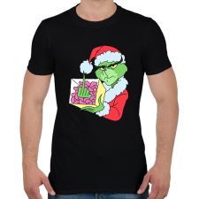 PRINTFASHION Grincs - Férfi póló - Fekete férfi póló