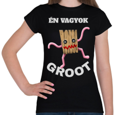 PRINTFASHION Groot - Női póló - Fekete női póló
