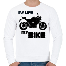 PRINTFASHION gsr - Férfi pulóver - Fehér férfi pulóver, kardigán