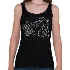 PRINTFASHION GSXF6002 - Női atléta - Fekete