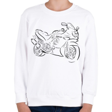 PRINTFASHION GSXF600 - Gyerek pulóver - Fehér gyerek pulóver, kardigán