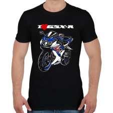 PRINTFASHION gsxr - Férfi póló - Fekete férfi póló