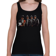 PRINTFASHION GTA coffin dance - Női atléta - Fekete női trikó