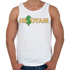 PRINTFASHION Gta - Férfi atléta - Fehér atléta, trikó