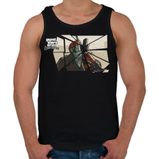 PRINTFASHION GTA intro - Férfi atléta - Fekete atléta, trikó