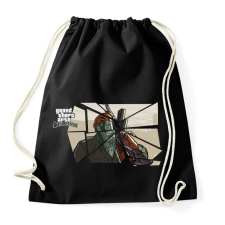 PRINTFASHION GTA intro - Sportzsák, Tornazsák - Fekete tornazsák