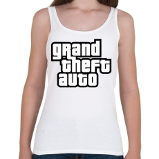 PRINTFASHION GTA - Női atléta - Fehér