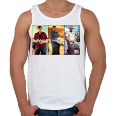 PRINTFASHION GTA V - Férfi atléta - Fehér