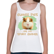 PRINTFASHION Guinea pigs are my spirit animal - Női atléta - Fehér