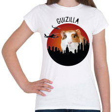 PRINTFASHION Guizilla - Női póló - Fehér