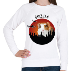 PRINTFASHION Guizilla - Női pulóver - Fehér