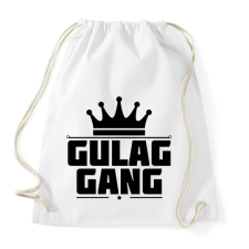 PRINTFASHION Gulag Gang - Sportzsák, Tornazsák - Fehér tornazsák